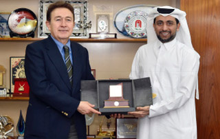 Katar Üniversitesi ile İşbirliği Görüşmeleri...