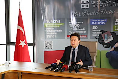 Rektör Sabuncuoğlu’ndan Basın Toplantısı