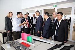 Özbekistan İnşaat Bakanlığı Heyeti’nden AGÜ’ye Ziyaret...